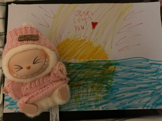 Drawing: Jesus loves you