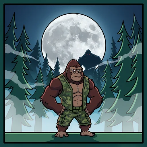 Gorilla Night title art
